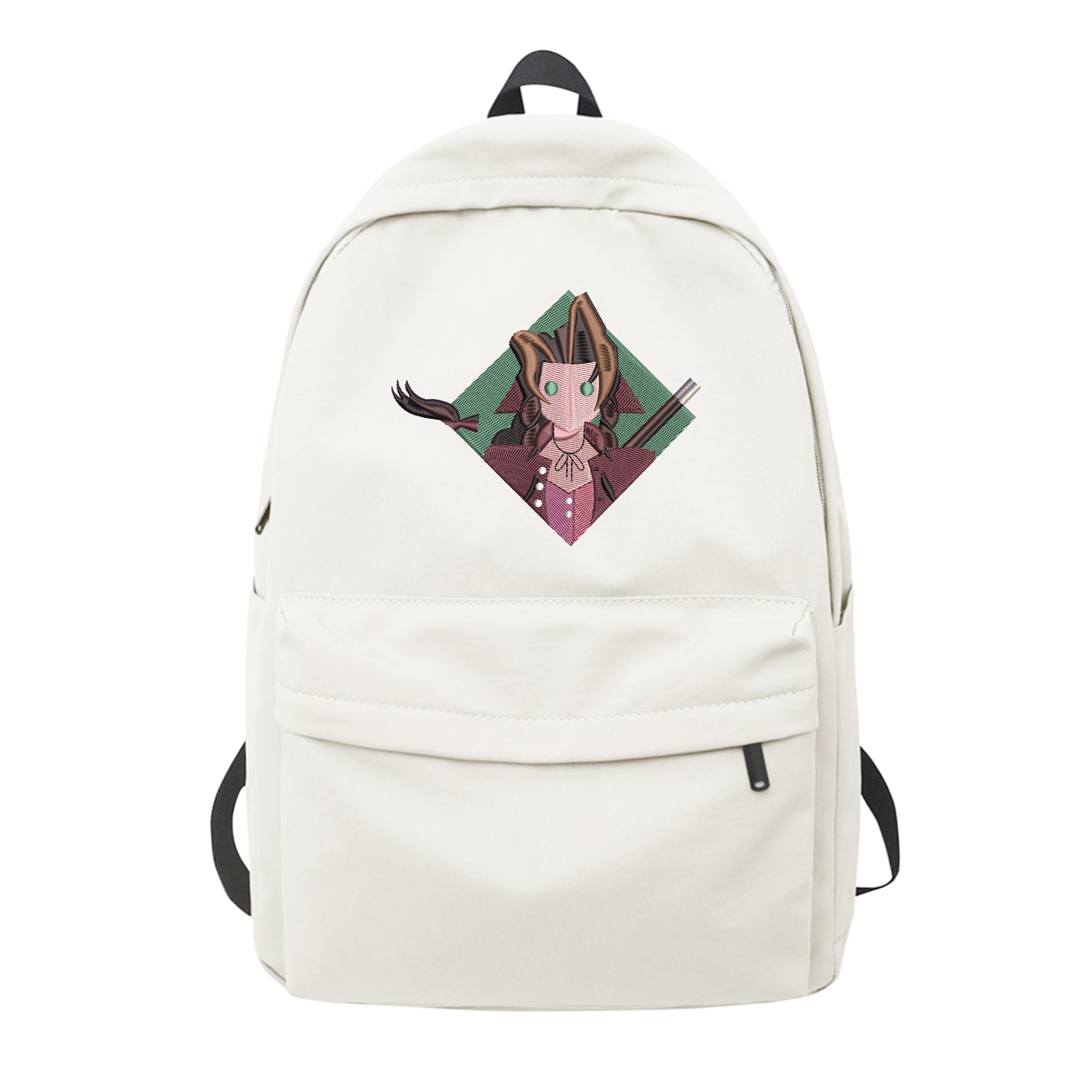 Aerith Gainsborough Embroidery Backpack