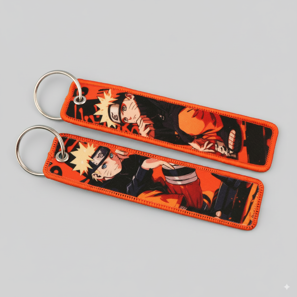 Naruto Fabric Keychain