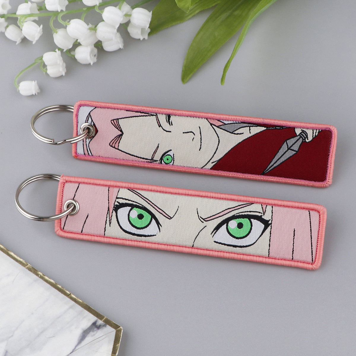 Naruto Fabric Keychain