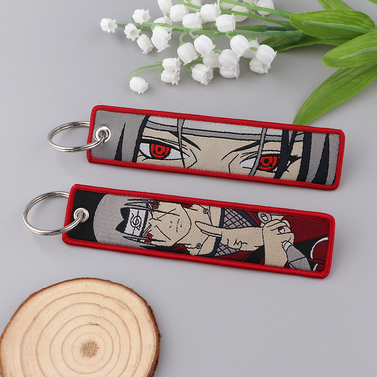 Naruto Fabric Keychain