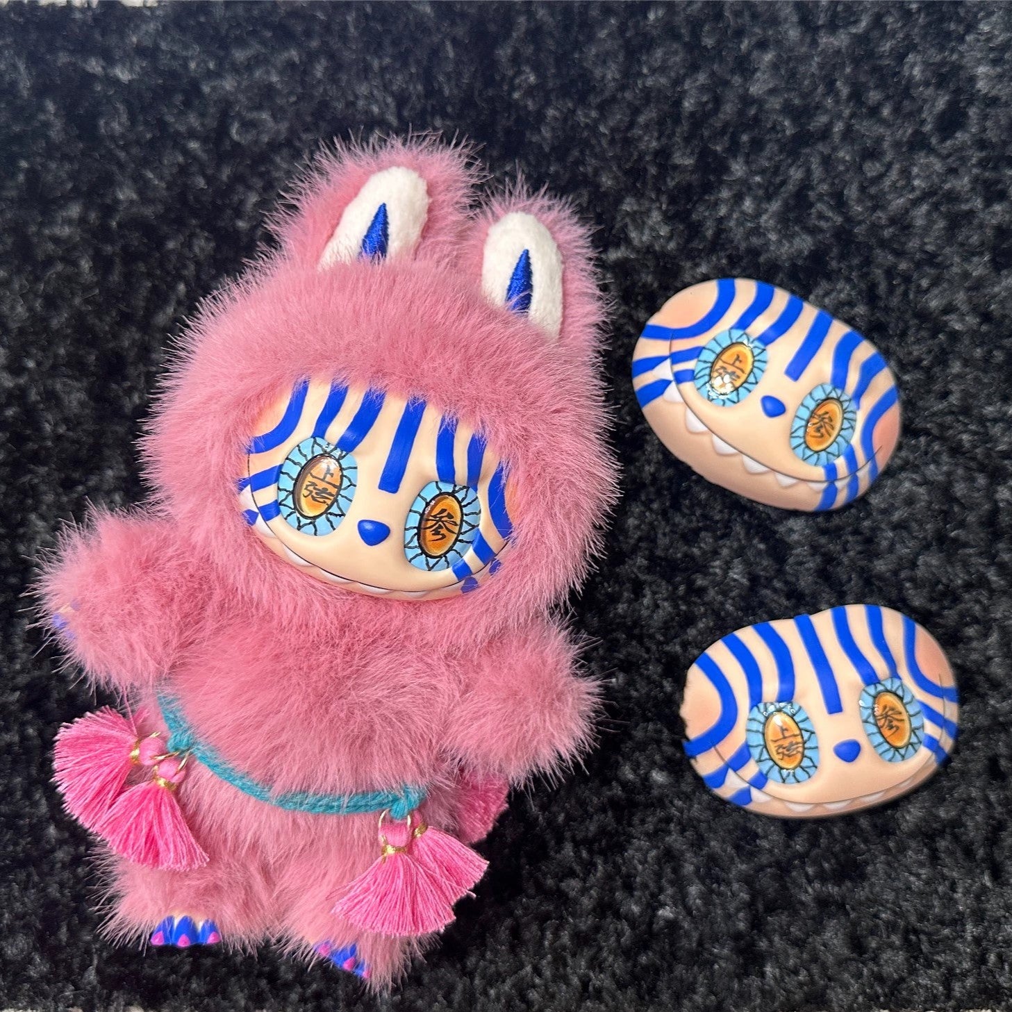 Custom Labubu Plush Doll Akaza
