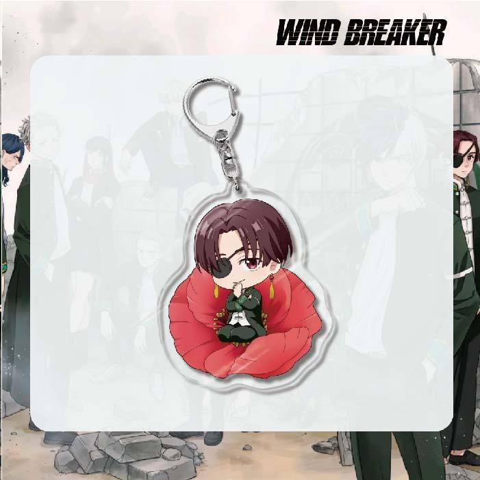Wind Breaker Acrylic Keychain