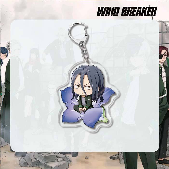 Wind Breaker Acrylic Keychain