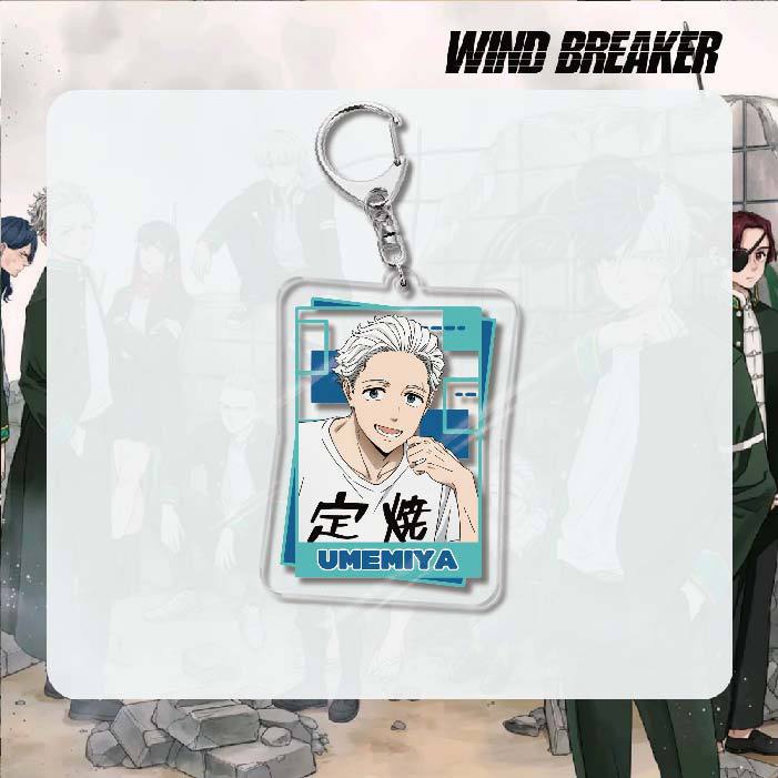 Wind Breaker Acrylic Keychain