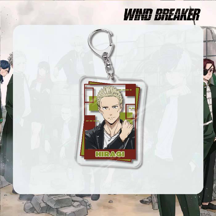 Wind Breaker Acrylic Keychain