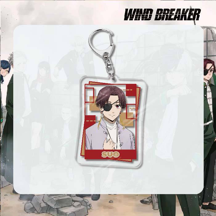 Wind Breaker Acrylic Keychain