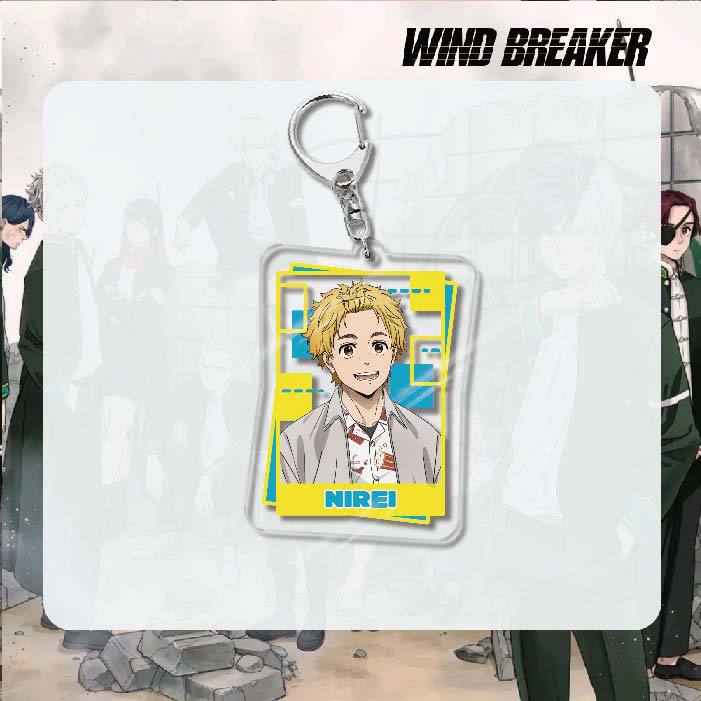 Wind Breaker Acrylic Keychain
