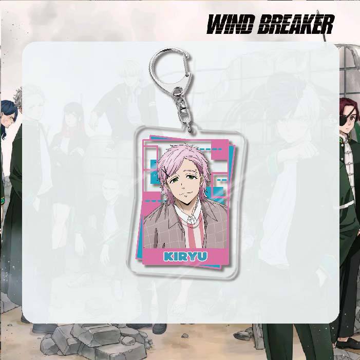 Wind Breaker Acrylic Keychain