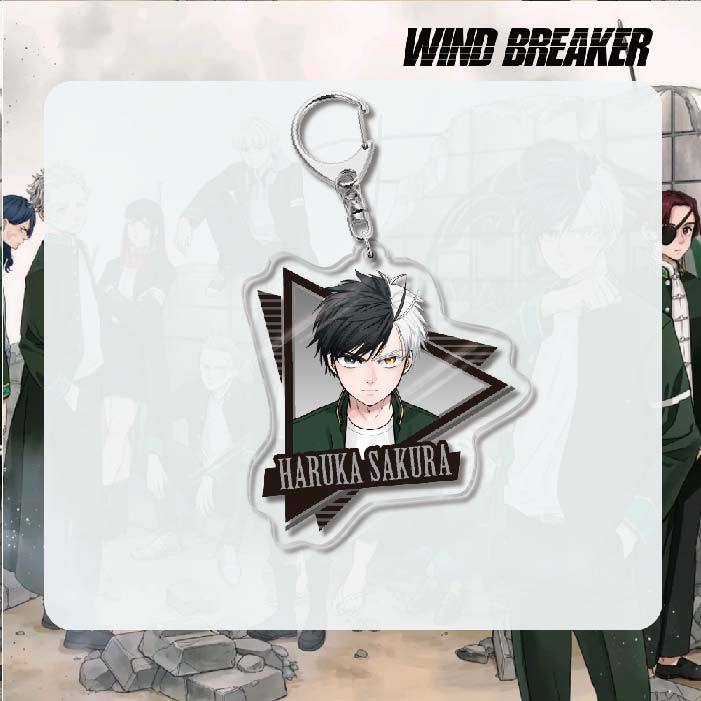Wind Breaker Acrylic Keychain