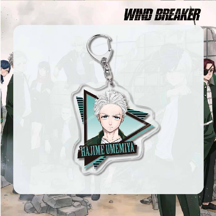 Wind Breaker Acrylic Keychain