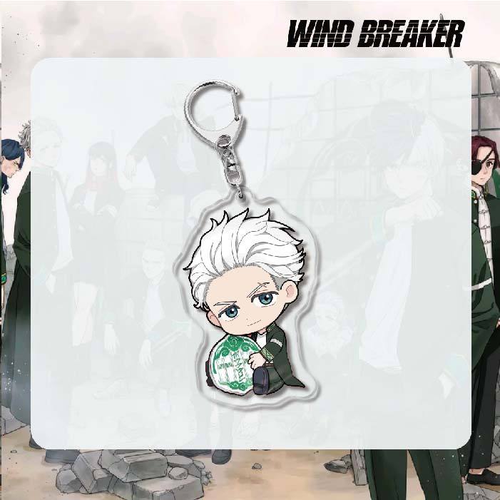 Wind Breaker Acrylic Keychain