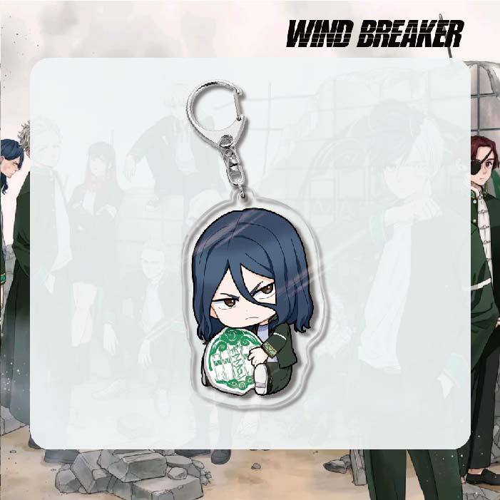 Wind Breaker Acrylic Keychain