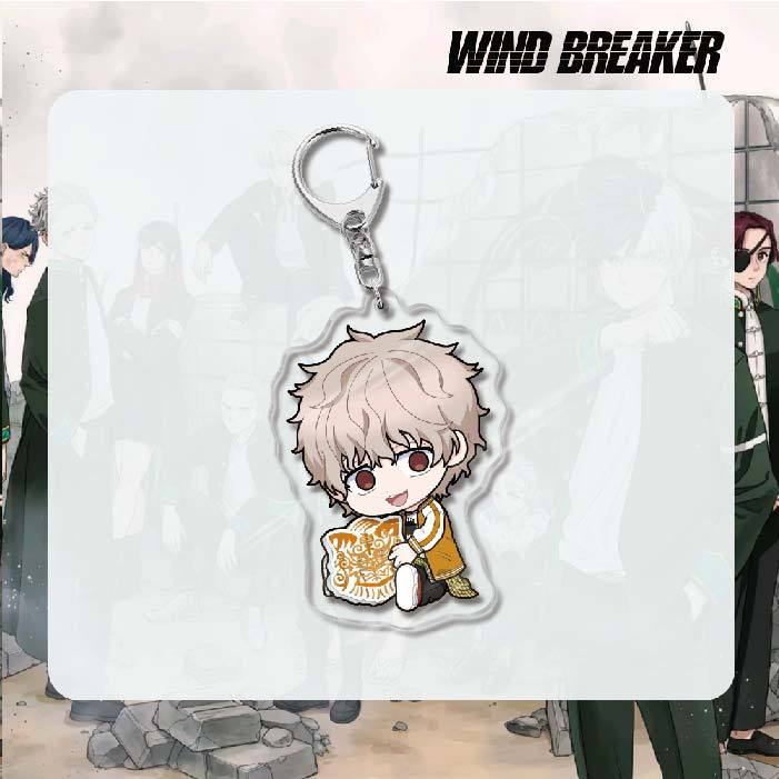 Wind Breaker Acrylic Keychain