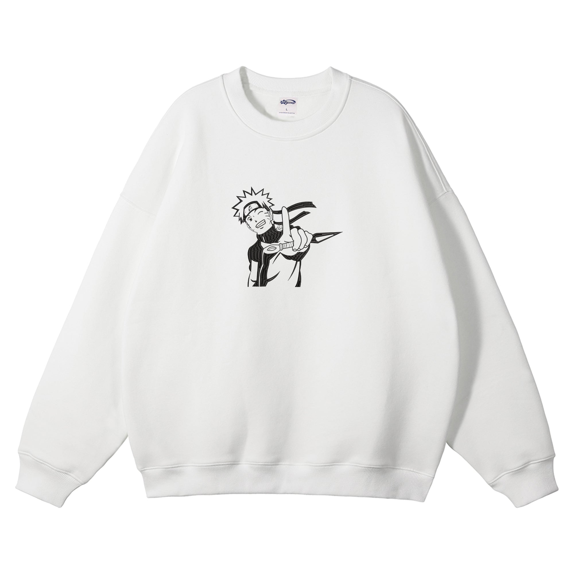 Naruto Embroidered Crewneck Sweatshirt