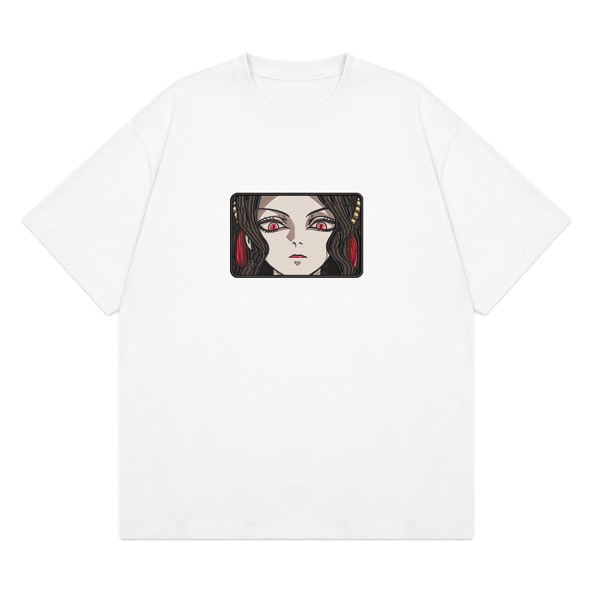 Kibutsuji Muzan Embroidered T-Shirt