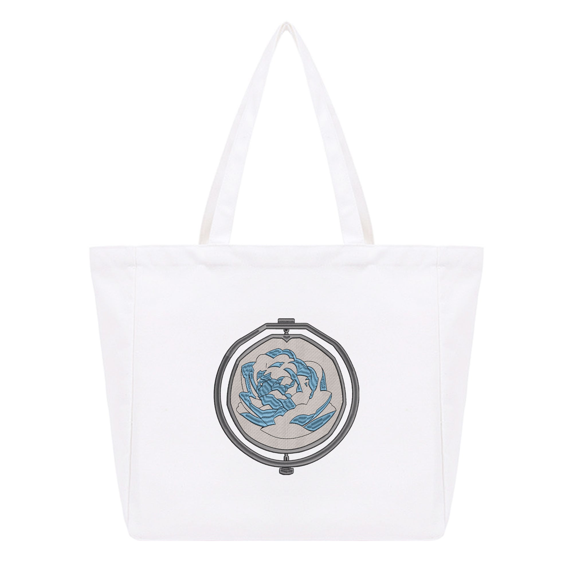 Jinx Ekko Embroidery Cotton Tote Bag