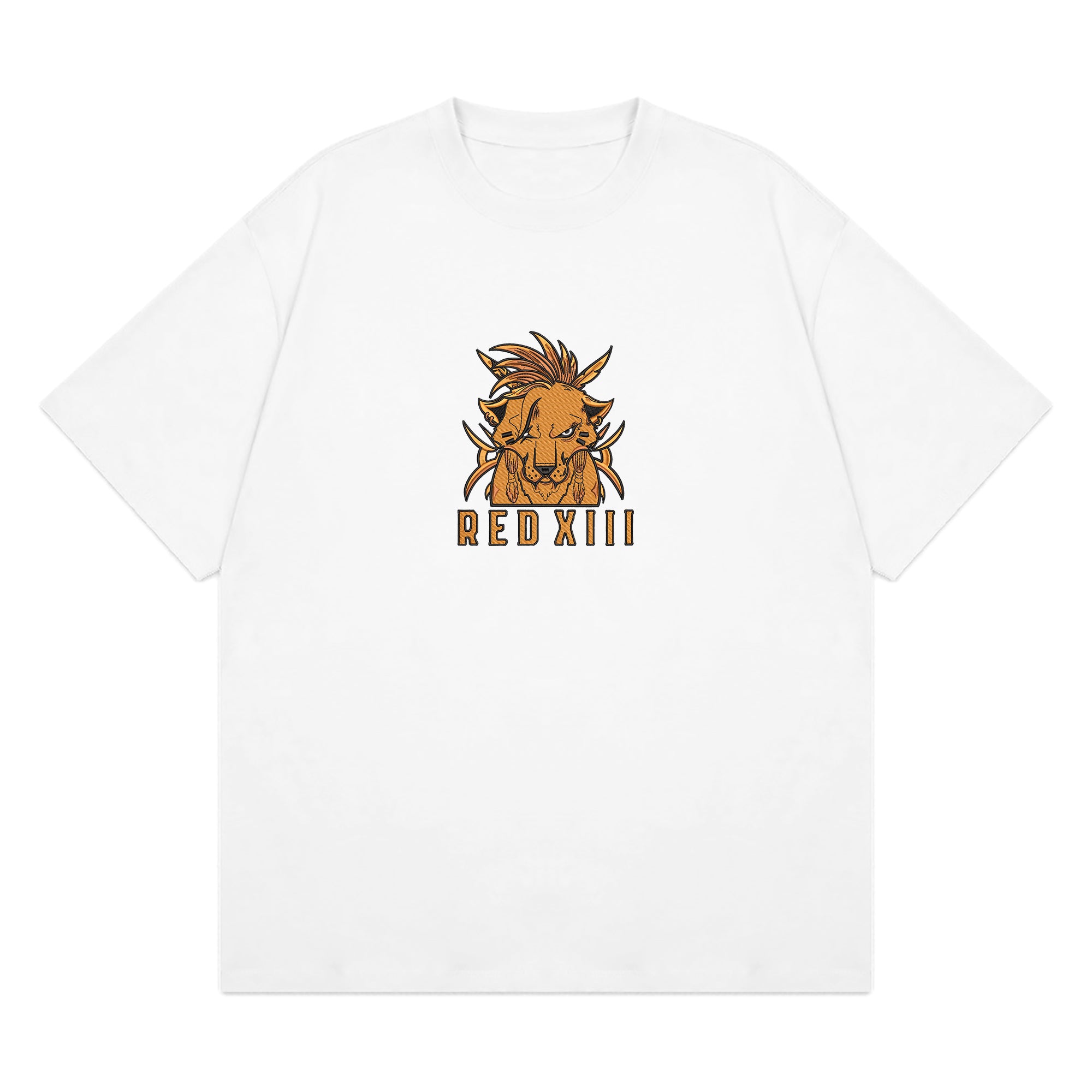 Red XIII Embroidered T-Shirt