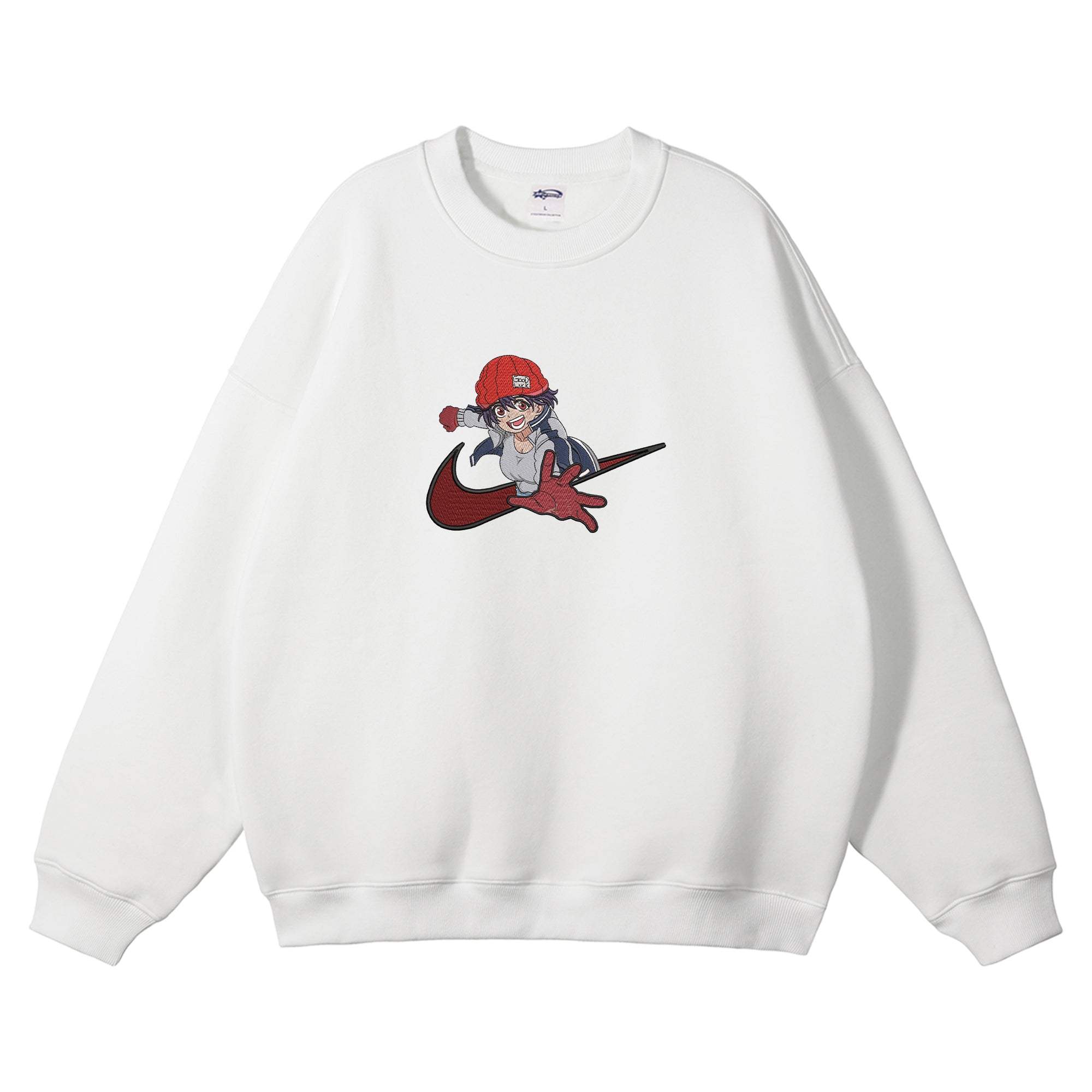 Fuuko Izumo Unluck Embroidered Crewneck Sweatshirt