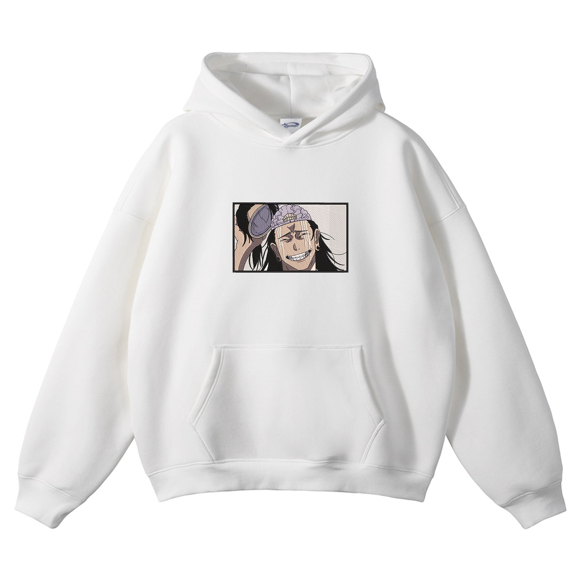 Kenjaku Geto Suguru Embroidered Hoodie
