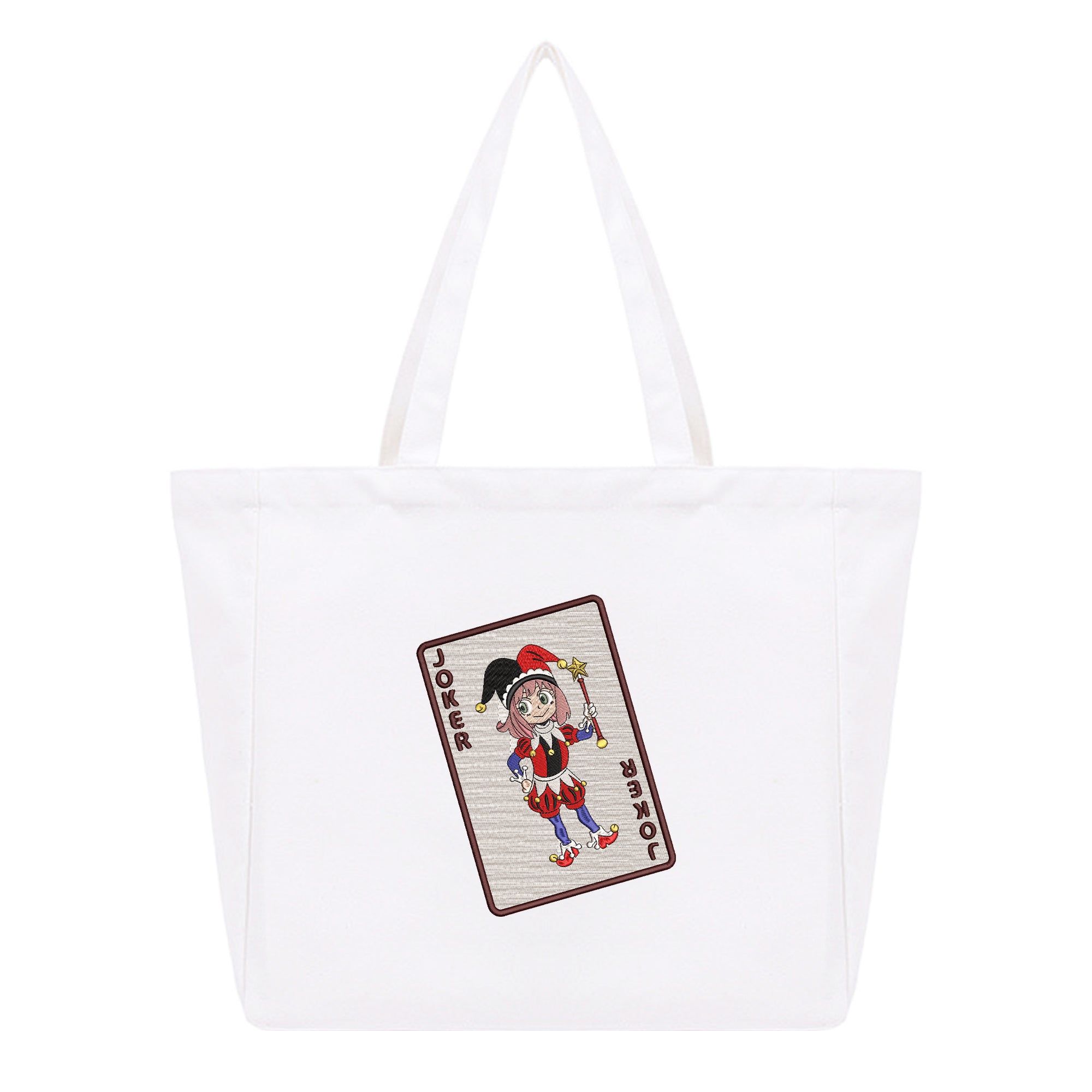 Anya Forger Embroidery Cotton Tote Bag