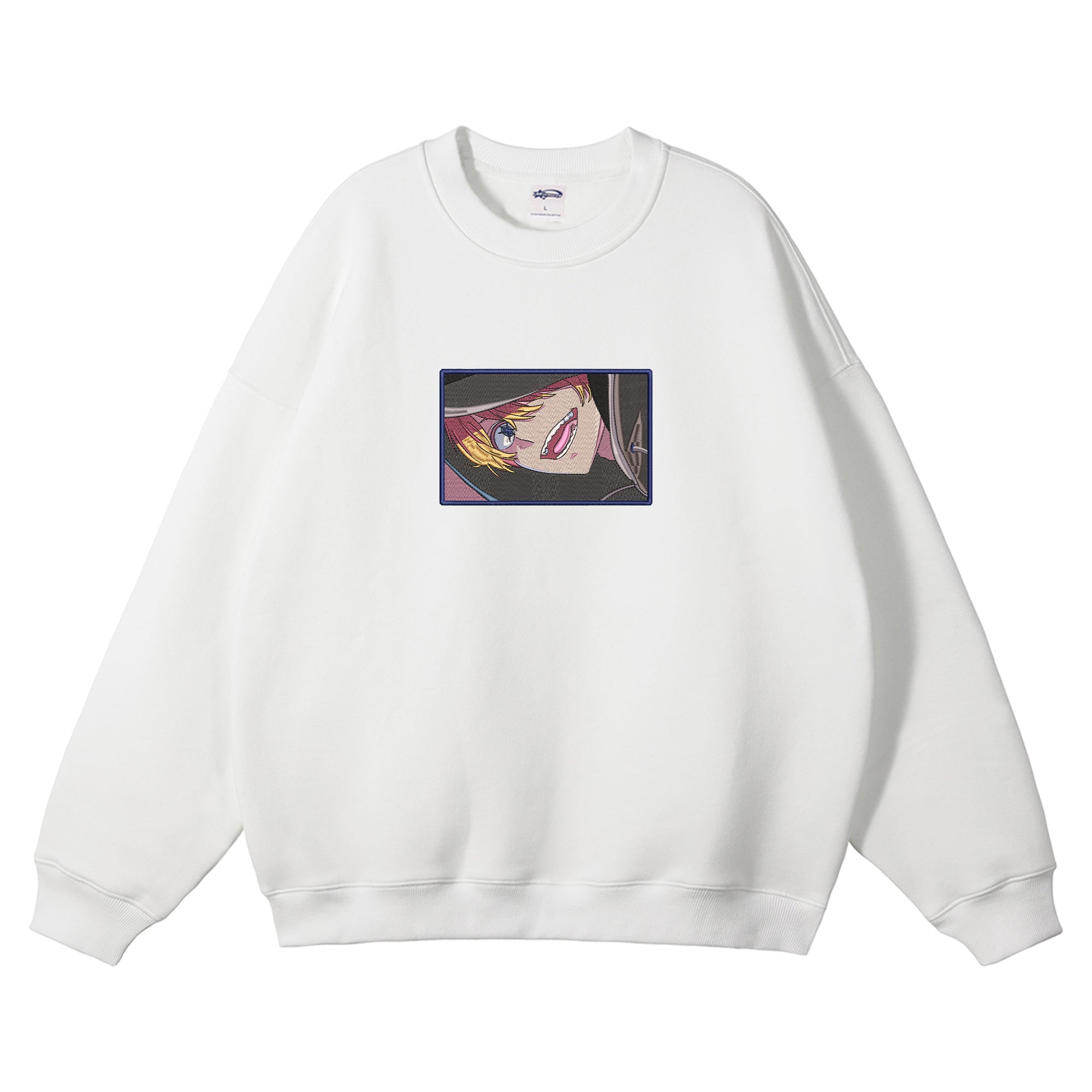 Hoshino Aquamarine Embroidered Crewneck Sweatshirt