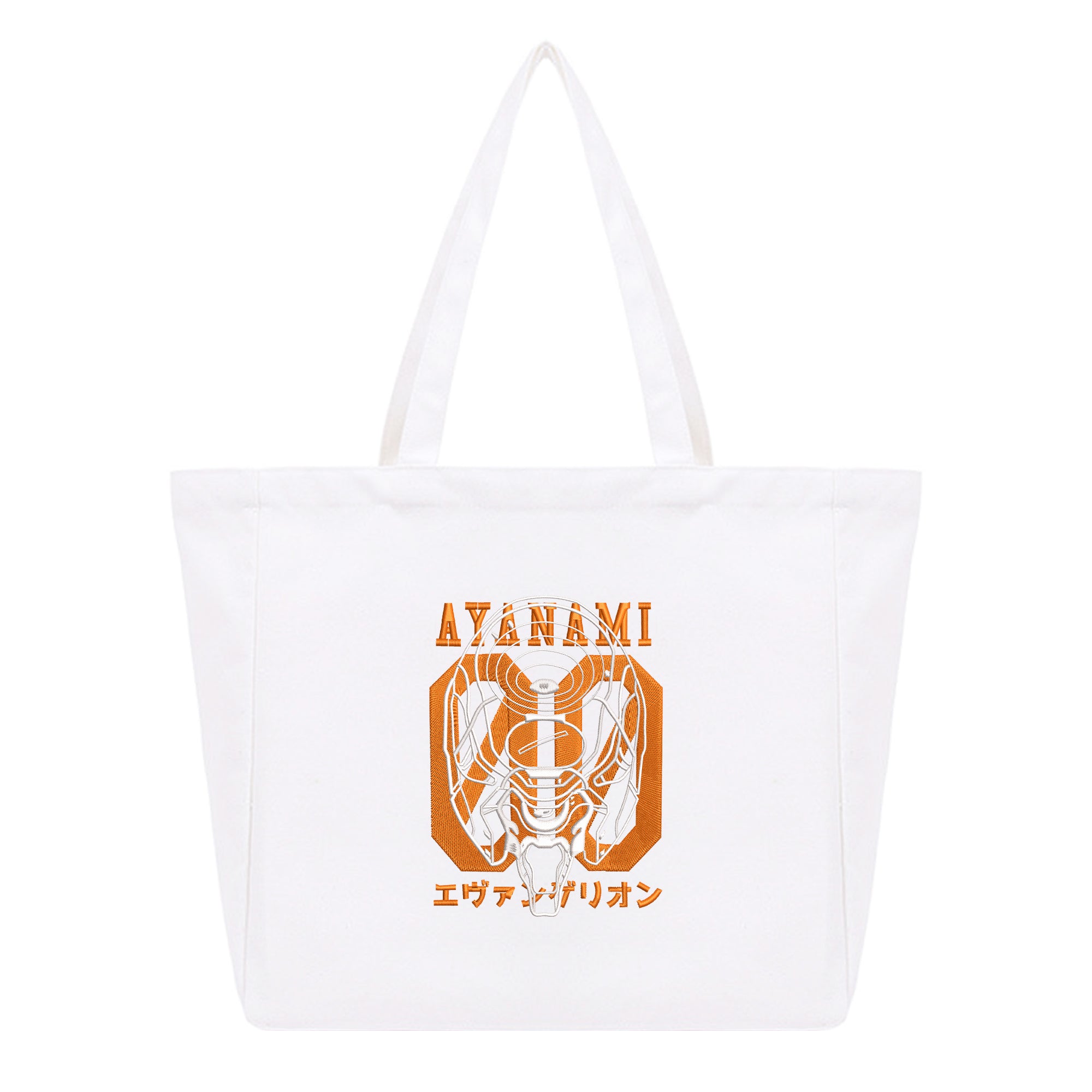 Rei Ayanami EVA00 Embroidery Cotton Tote Bag