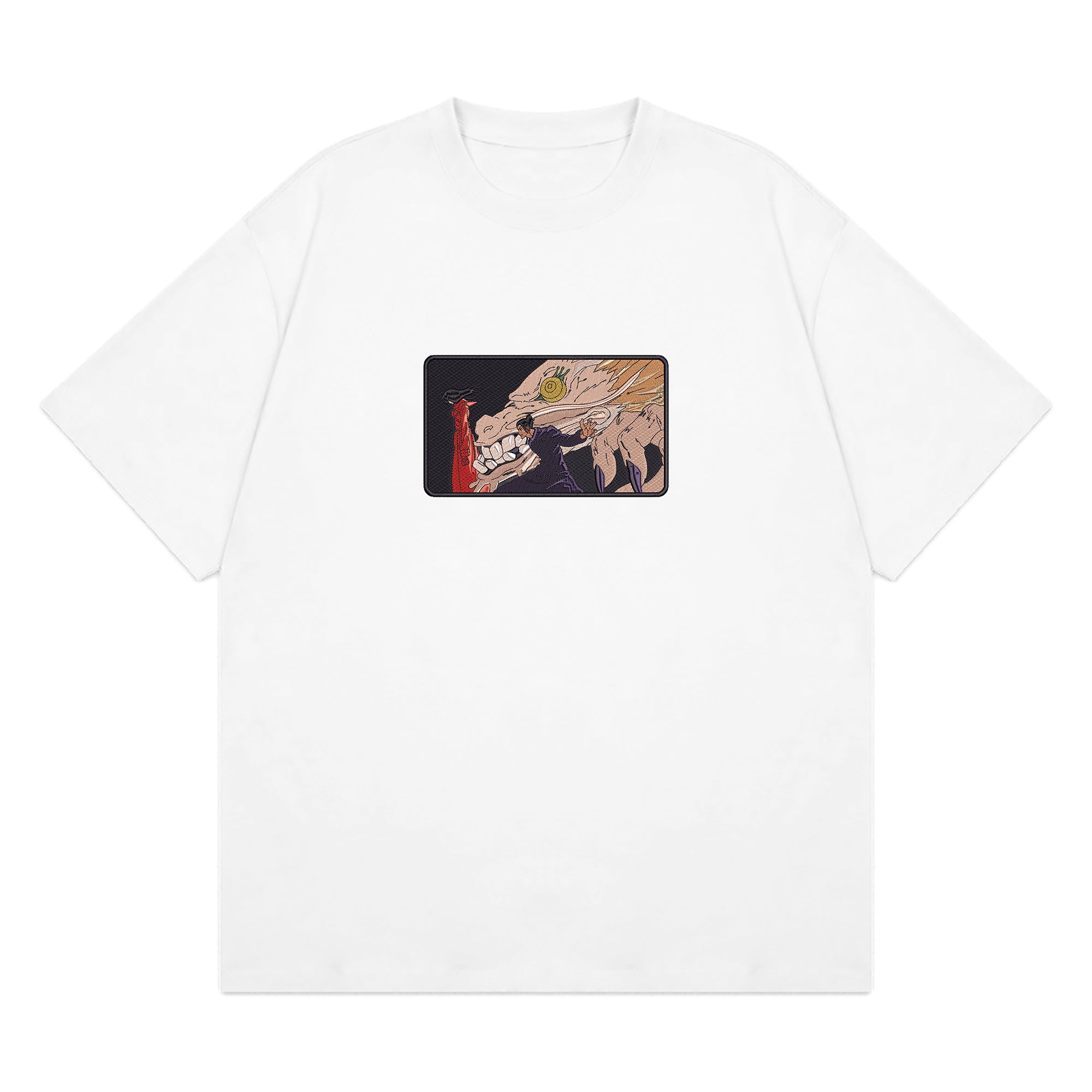 Geto Suguru Embroidered T-Shirt