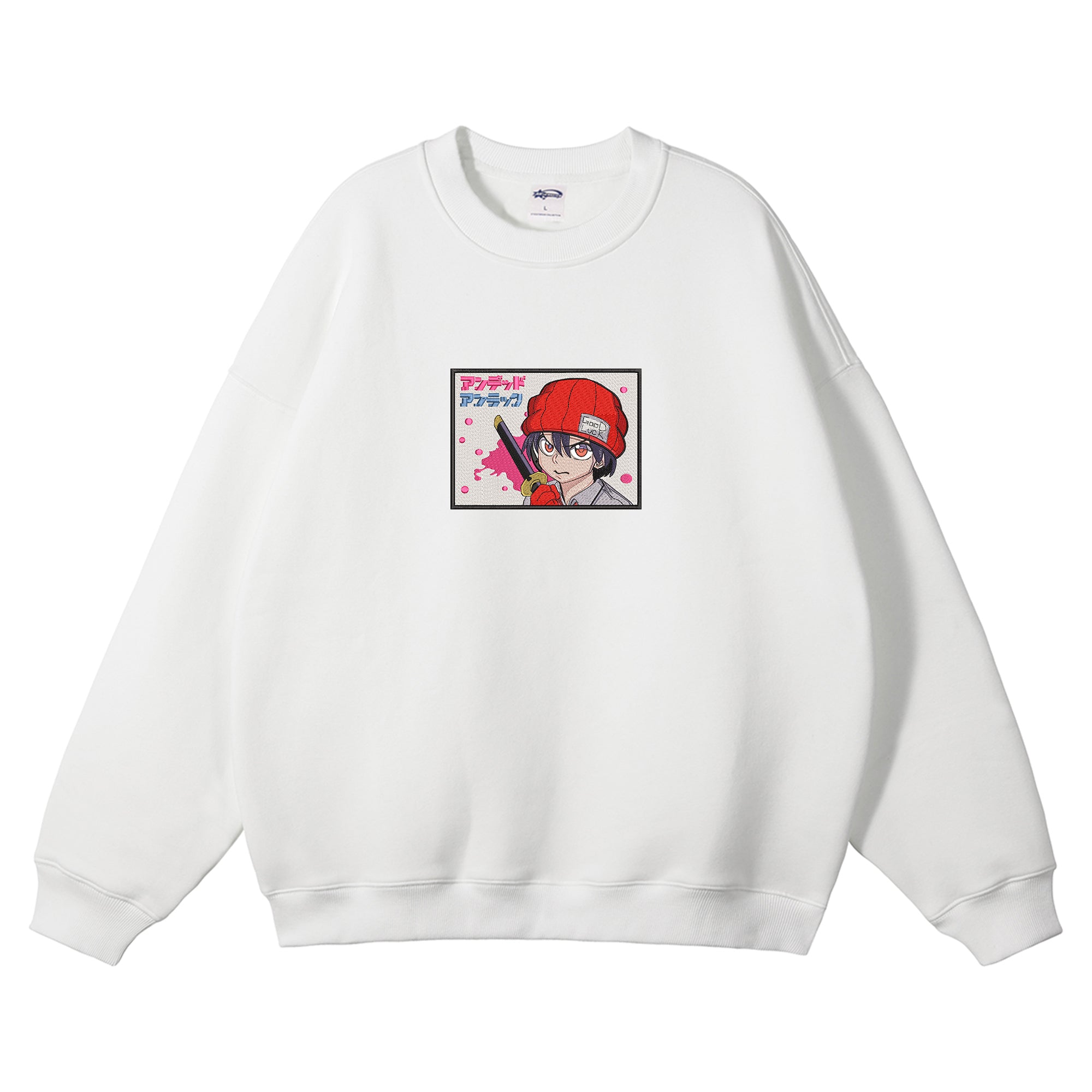 Fuuko Izumo Unluck Embroidered Crewneck Sweatshirt