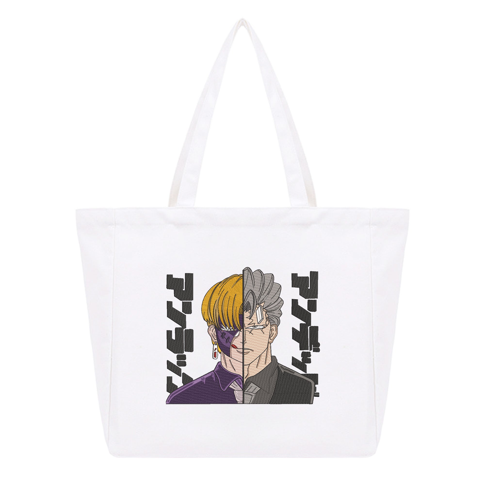 Andy Undead Embroidery Cotton Tote Bag