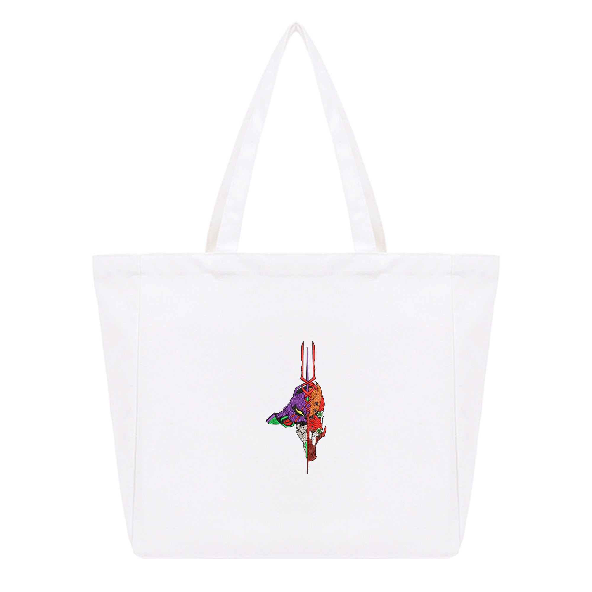 Neon Genesis Evangelion  Embroidery Cotton Tote Bag