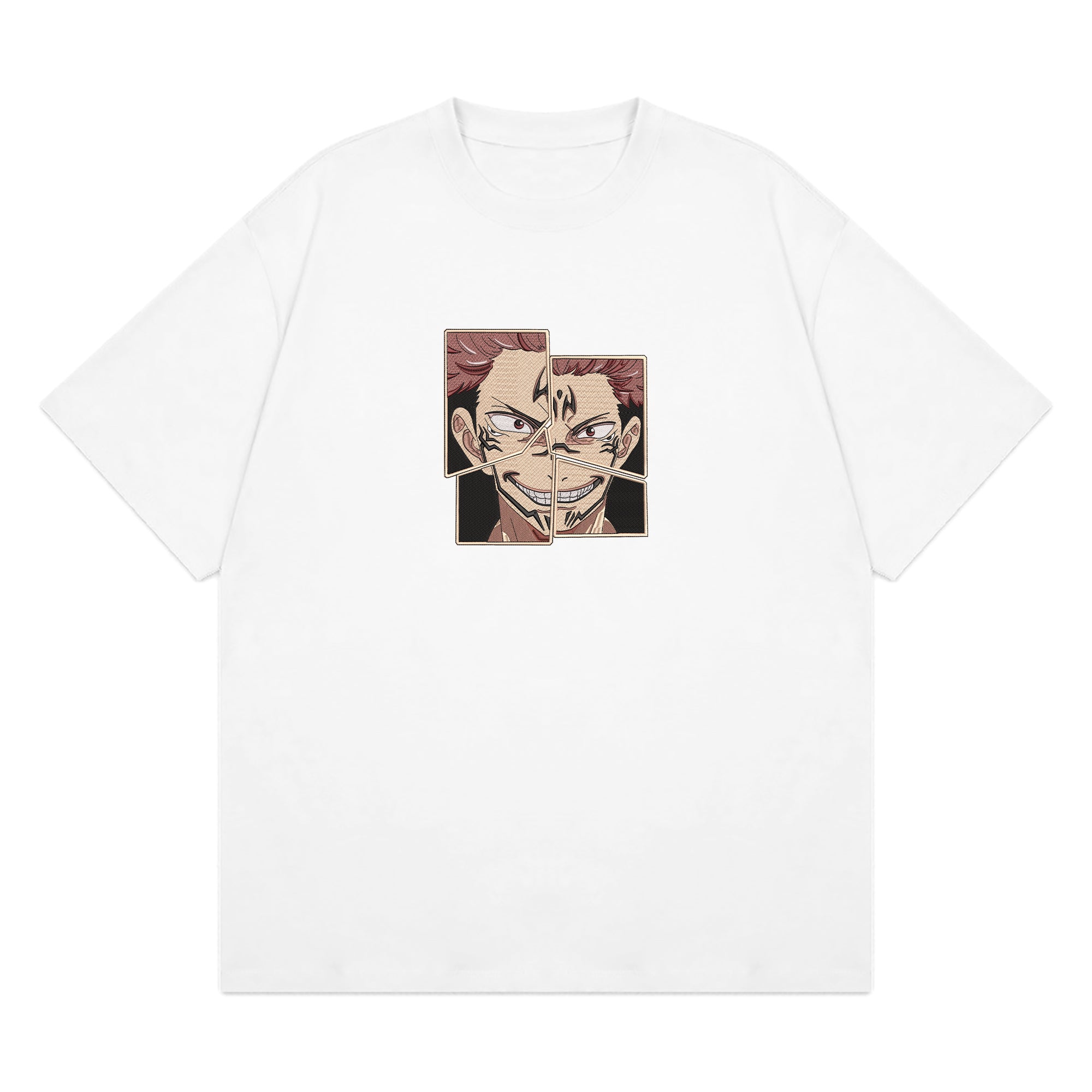 Ryomen Sukuna Embroidered T-Shirt