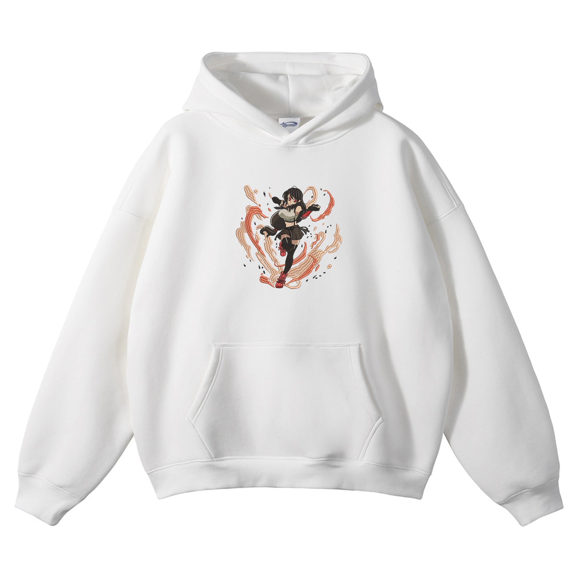 Tifa Lockhart Embroidered Hoodie