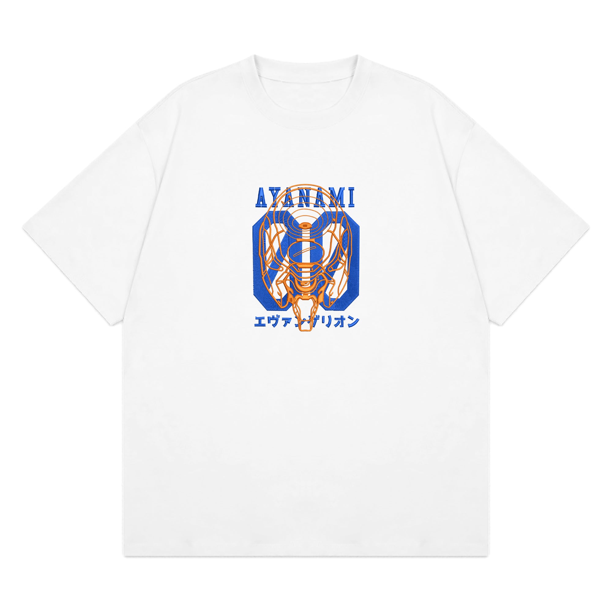 Rei Ayanami EVA00 Embroidered T-Shirt