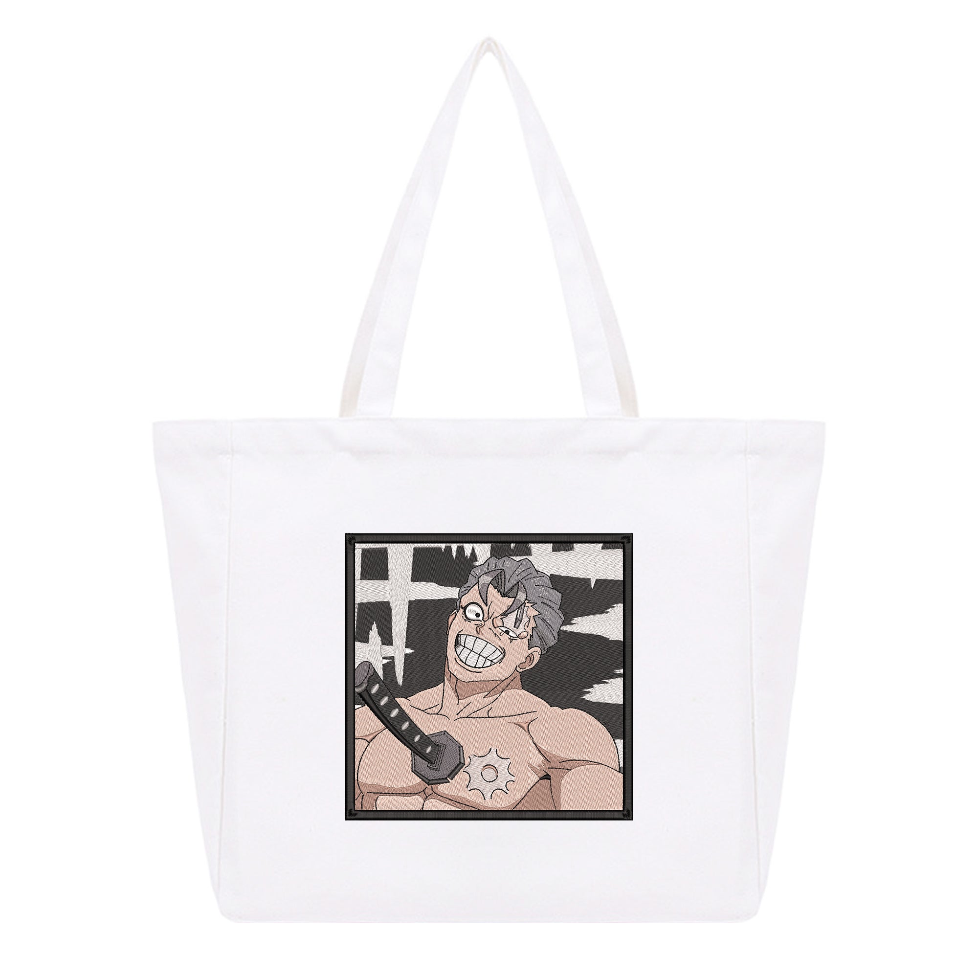 Andy Undead Embroidery Cotton Tote Bag