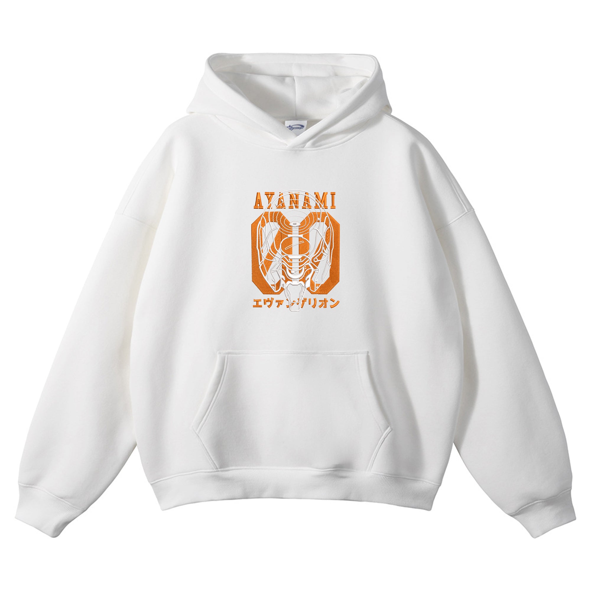 Rei Ayanami EVA00 Embroidered Hoodie