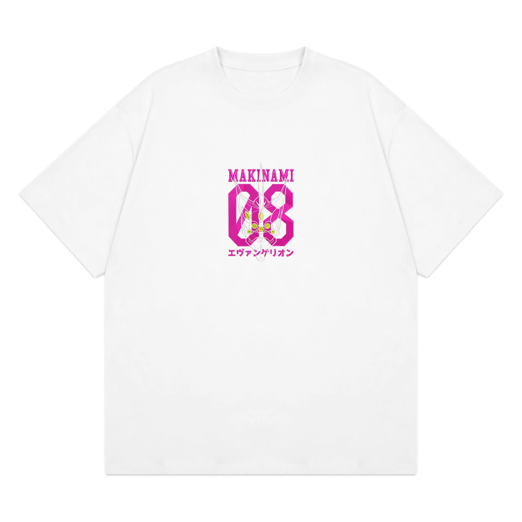 Makinami EVA08 Embroidered T-Shirt