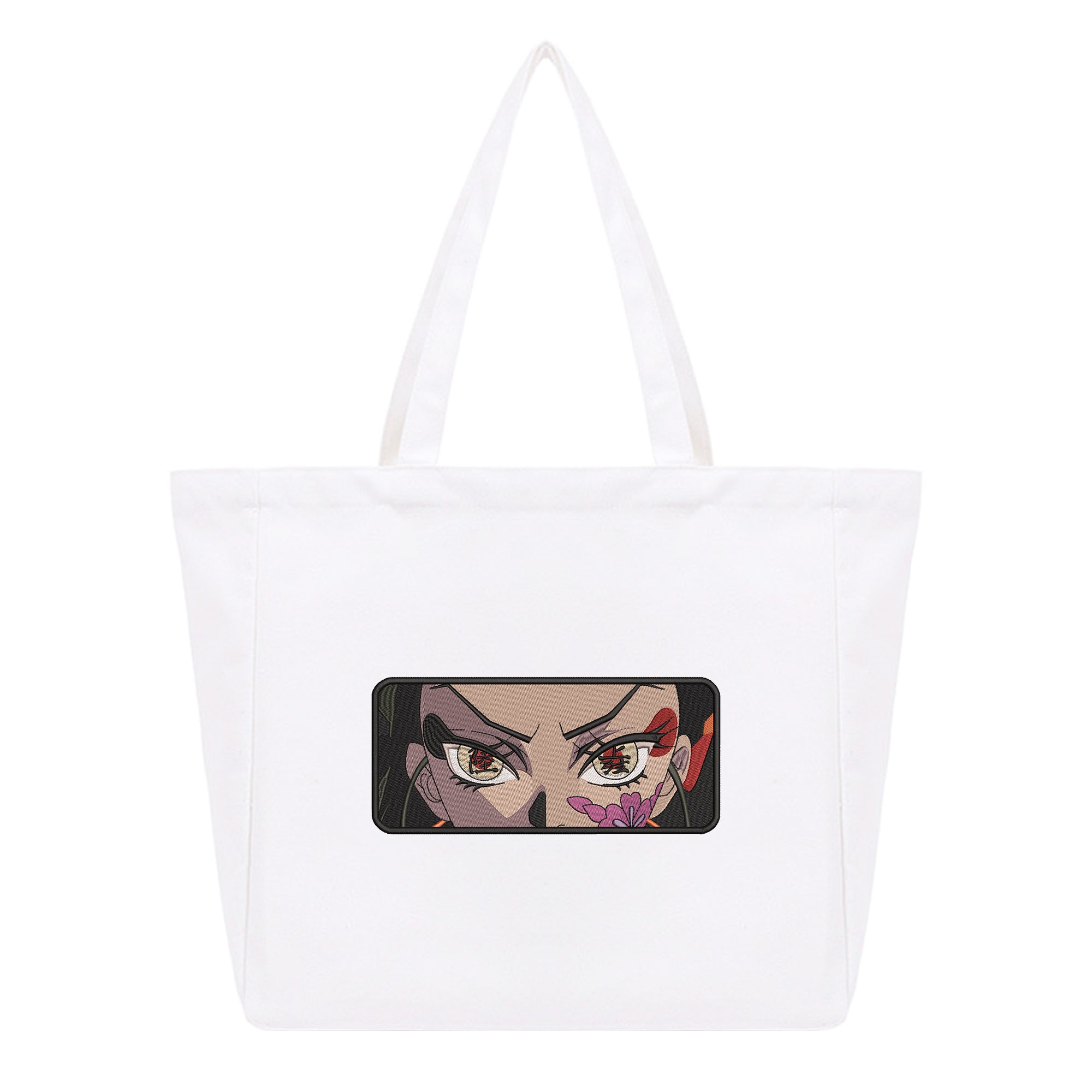 Daki Embroidery Cotton Tote Bag