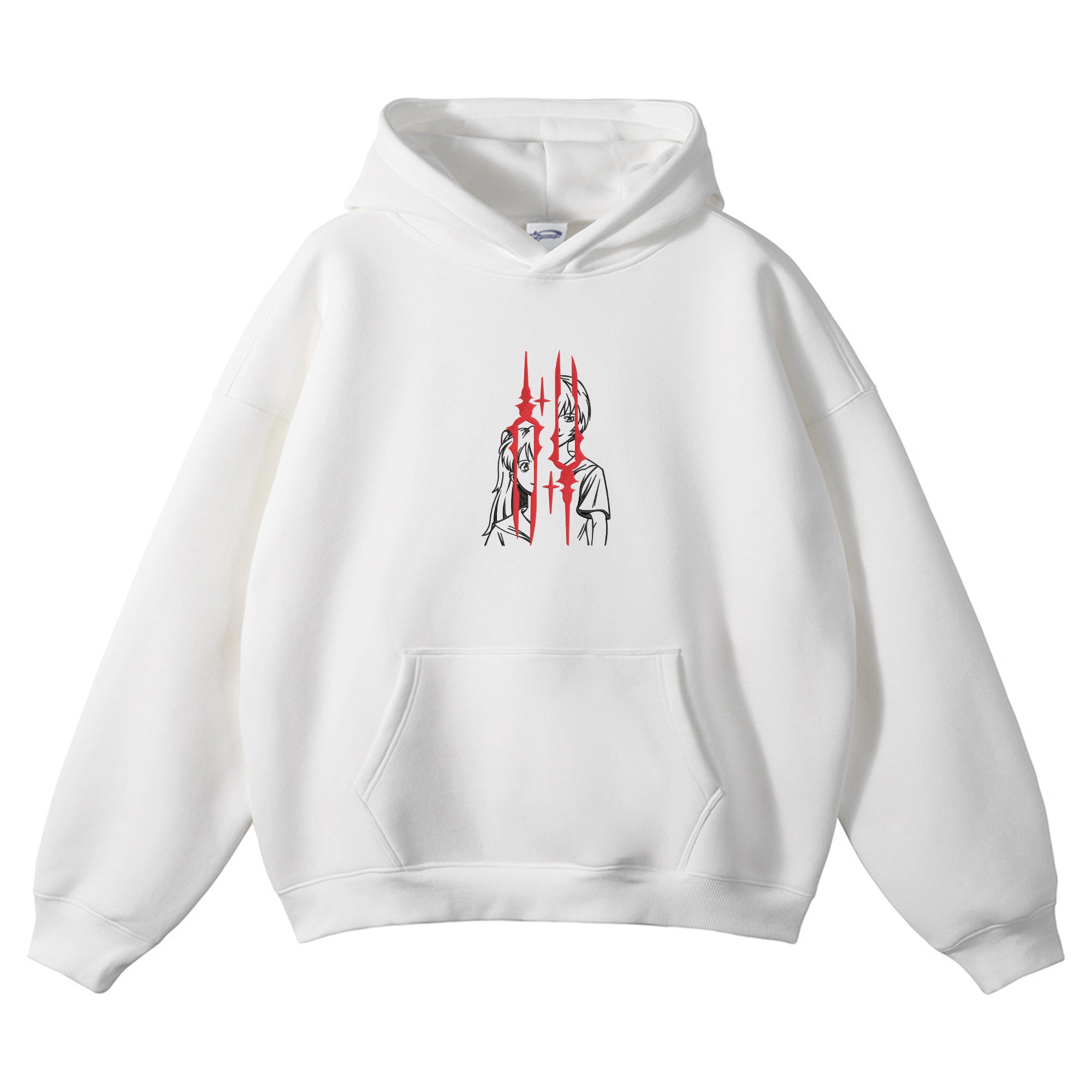 Asuka Rei Ayanami Embroidered Hoodie