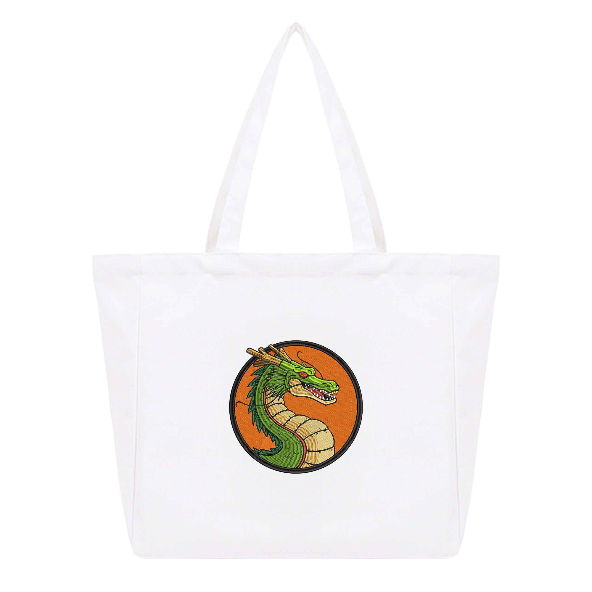 Dragon Ball Embroidery Cotton Tote Bag