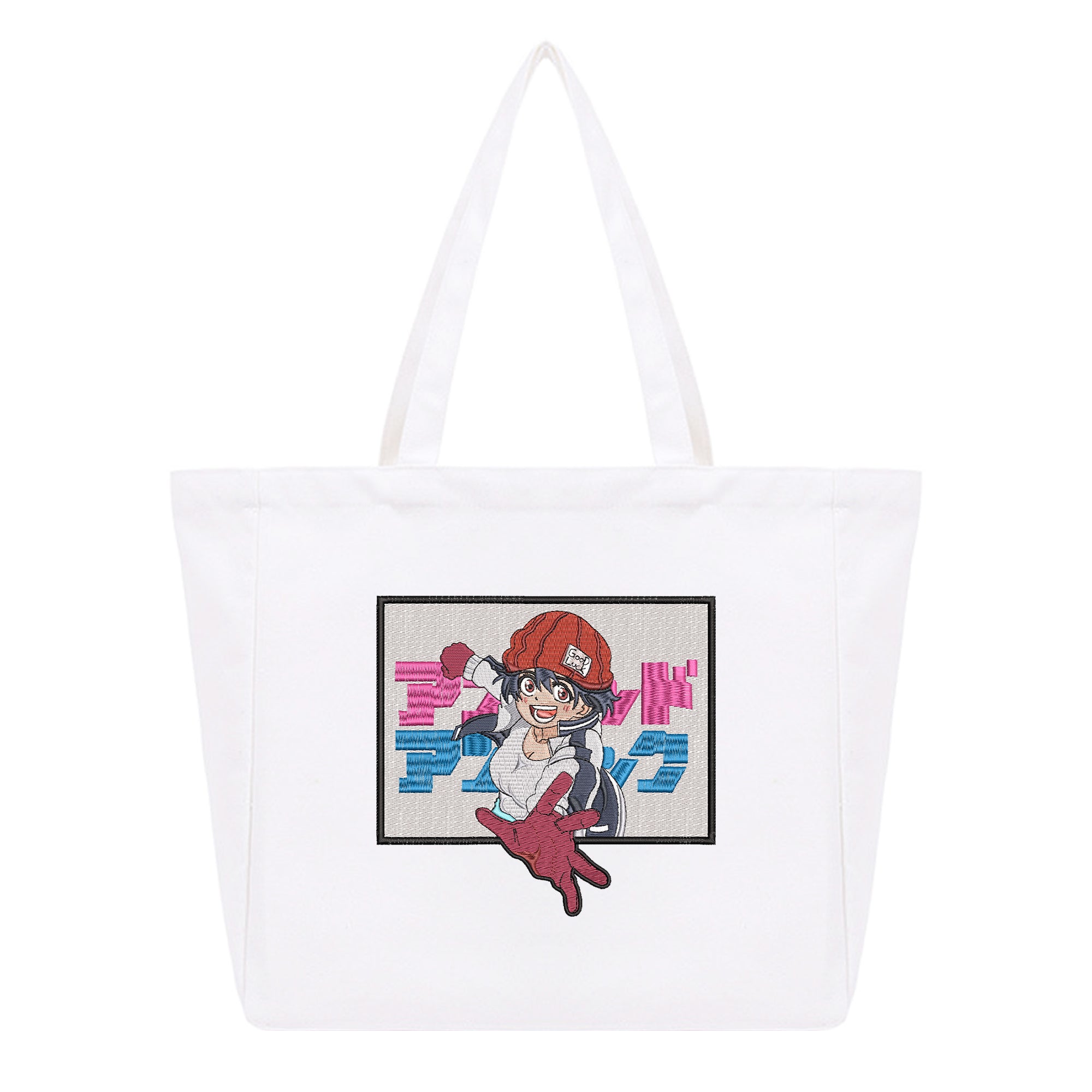 Fuuko Izumo Unluck Embroidery Cotton Tote Bag