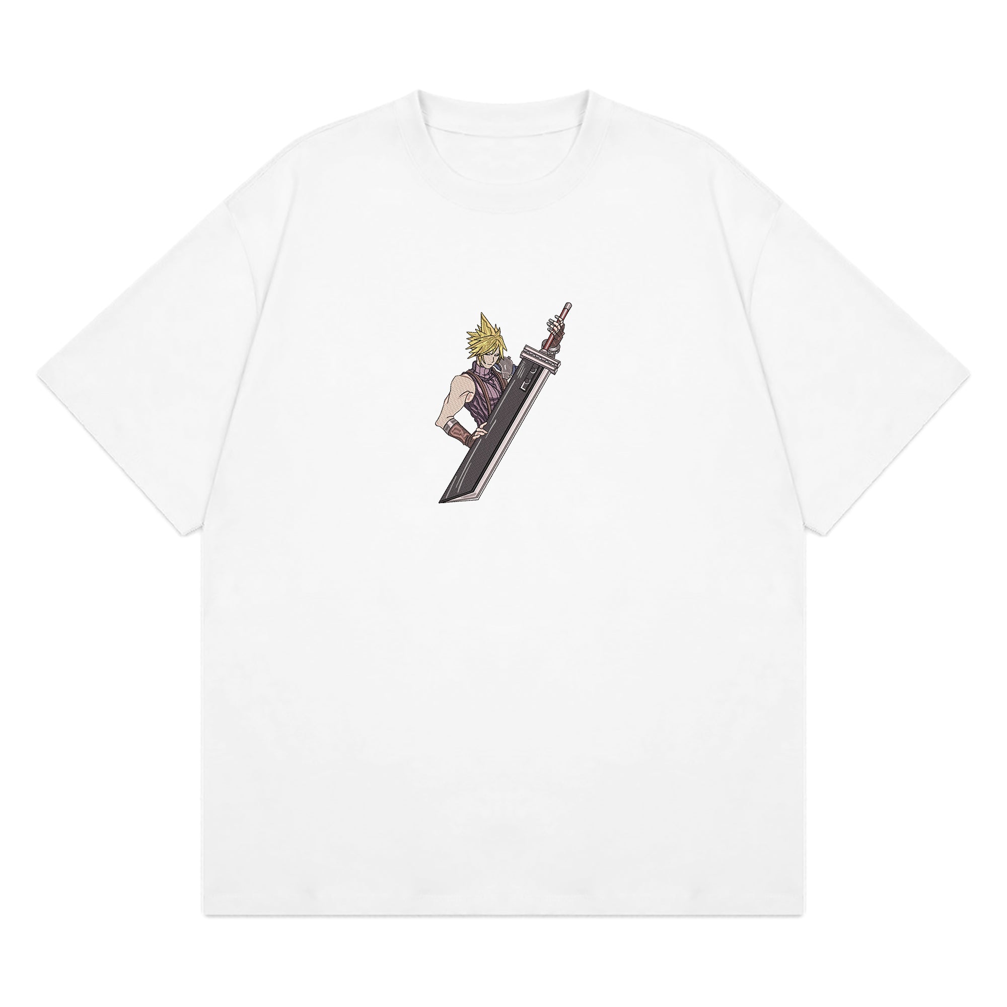 Cloud Strife Embroidered T-Shirt