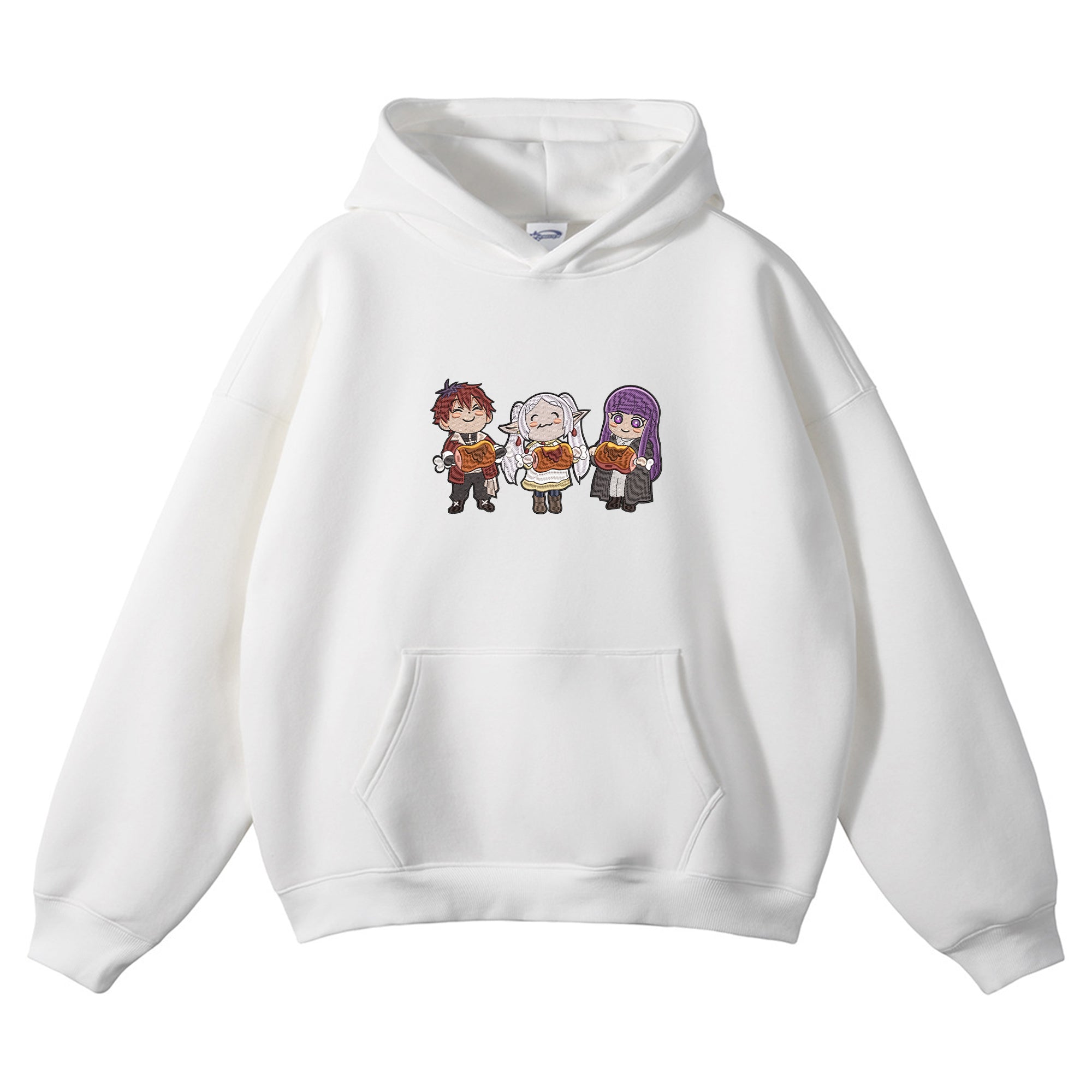 Frieren Fern Stark Embroidered Hoodie