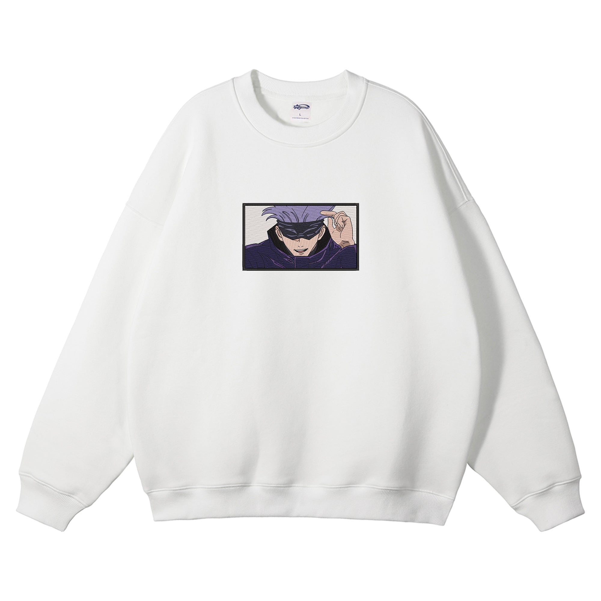 Gojo Satoru Embroidered Crewneck Sweatshirt