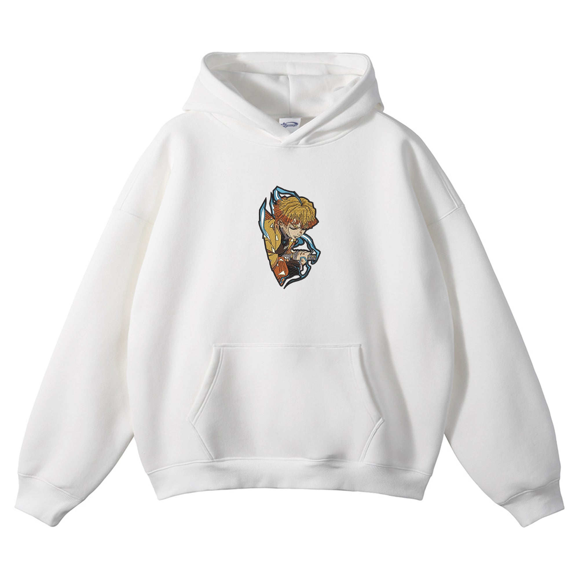 Agatsuma Zenitsu Embroidered Hoodie