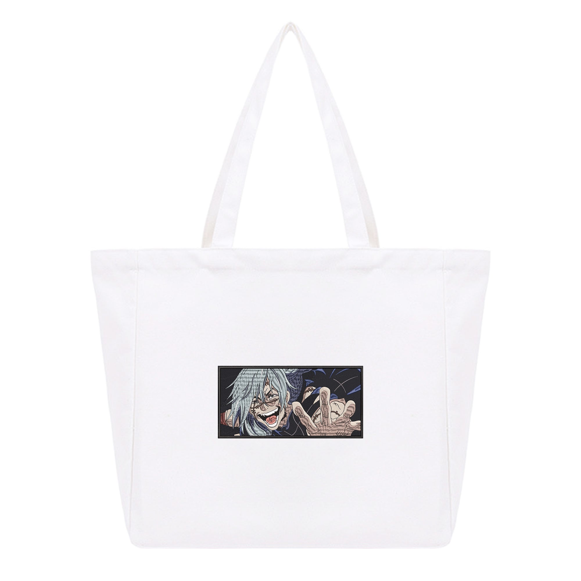 Mahito Embroidery Cotton Tote Bag