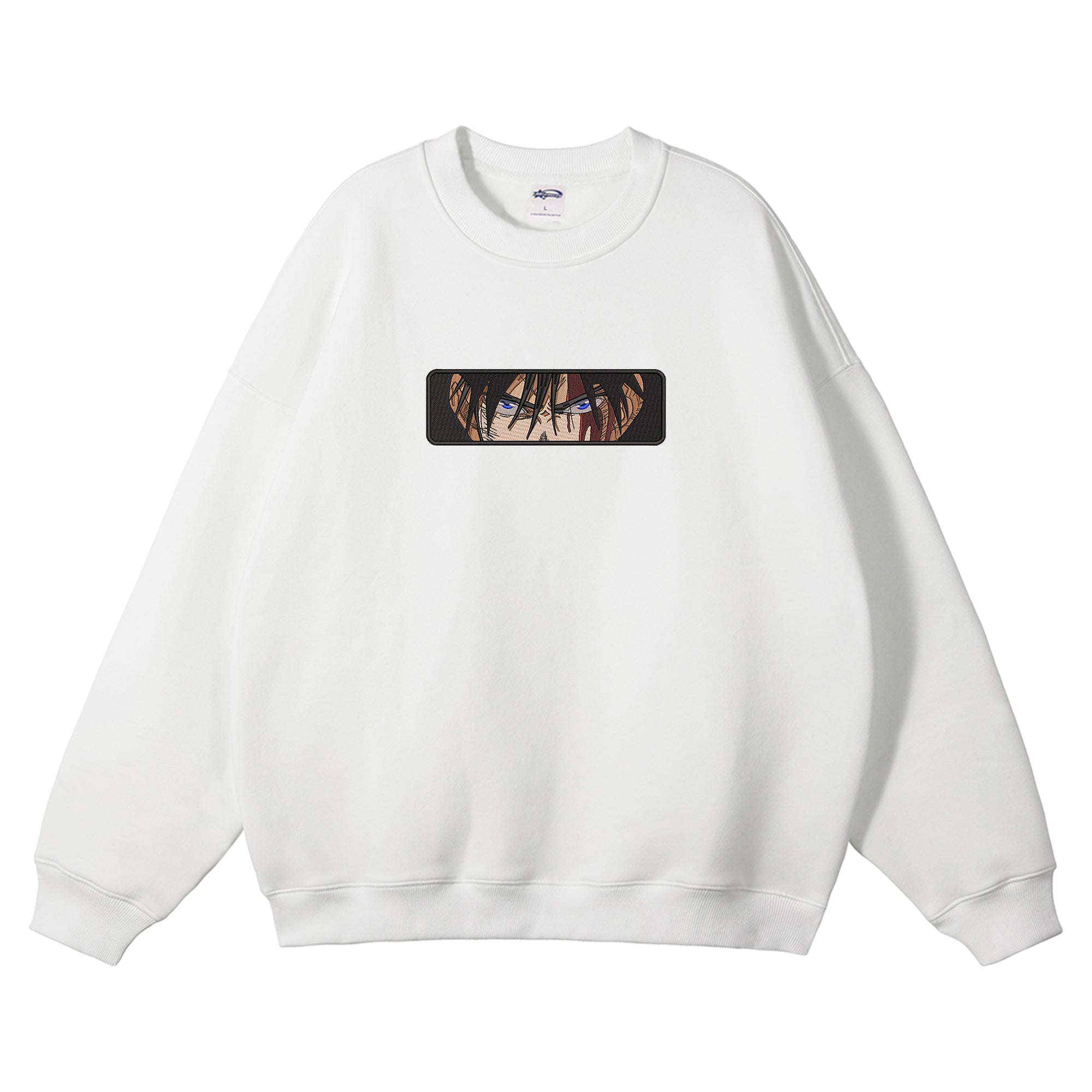 Fushiguro Megumi Embroidered Crewneck Sweatshirt