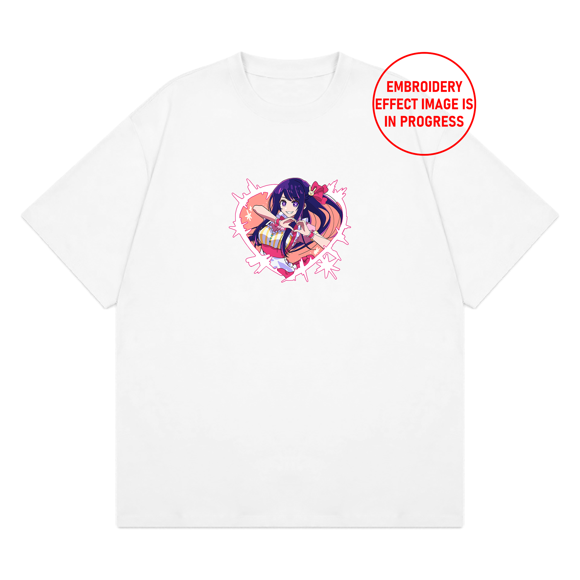 Hoshino Ai Embroidered T-Shirt