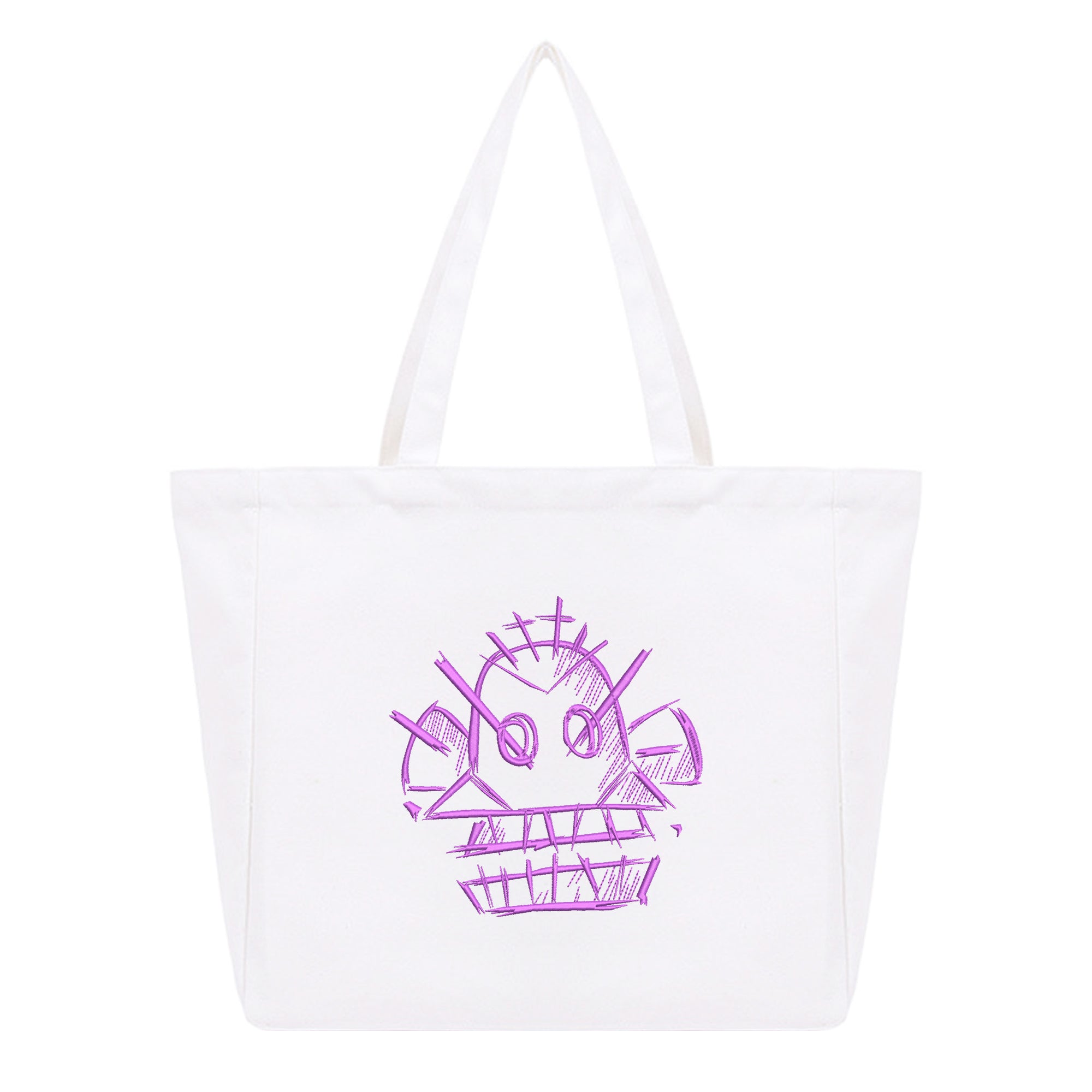 Jinx Embroidery Cotton Tote Bag