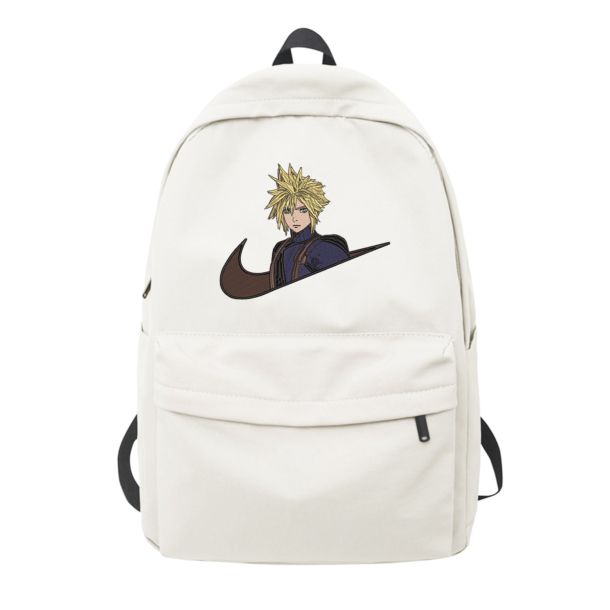 Cloud Strife Embroidery Backpack