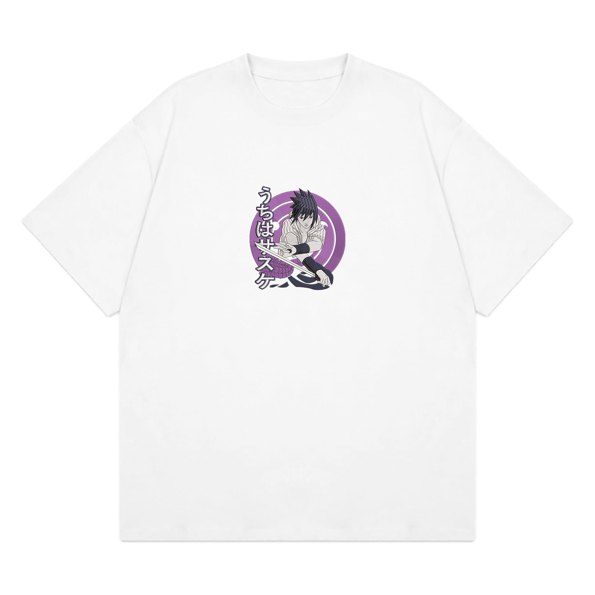 Uchiha Sasuke Embroidered T-Shirt
